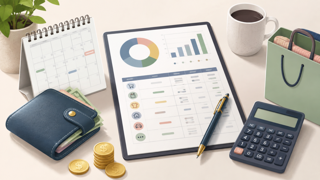 How to Build a Monthly Shopping Budget You Can Actually Follow